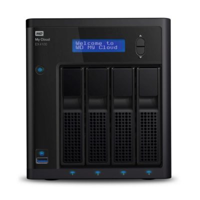 Western Digital My Cloud EX4100 0TB Network Attached Storage Device